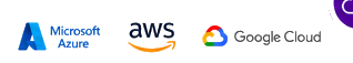 Multi-Cloud Partners: Microsoft Azure, AWS, Google Cloud